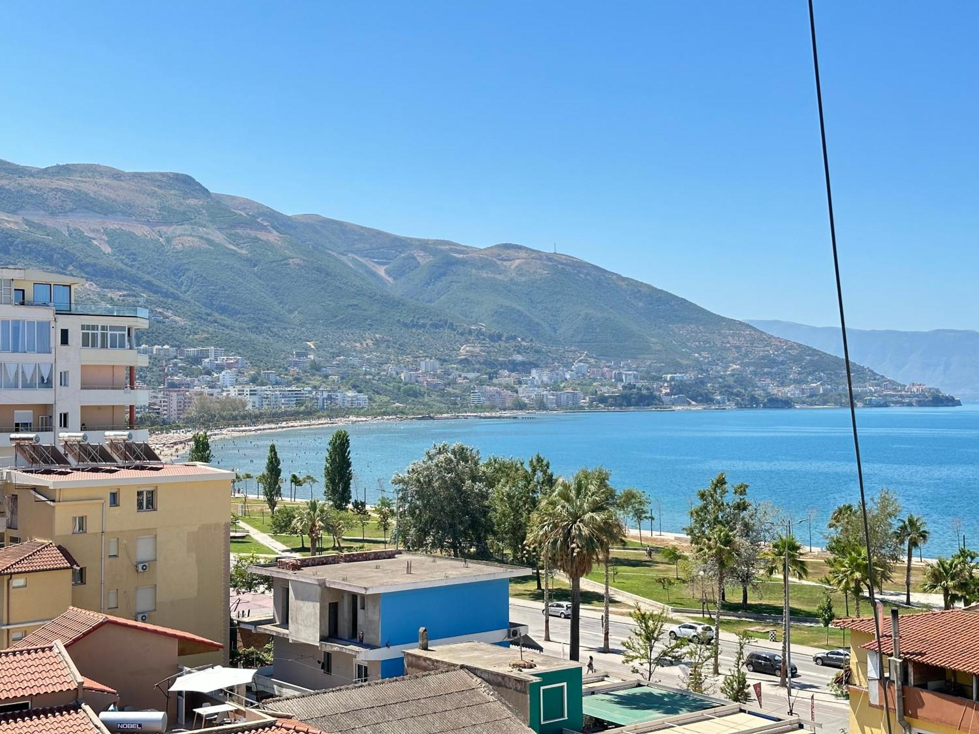 Rias Seaside Apartments Vlorë Eksteriør bilde